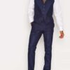 Shdone Myloiver Navy Waistcoat - Image 3